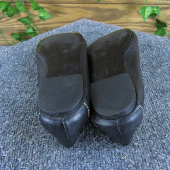 Calvin Klein Women's Maxine Loafer Black Leather Sz 8 Medium Used 2025 - Picture 5 of 6